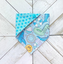 Load image into Gallery viewer, Pool Day Pet Bandana