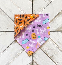 Load image into Gallery viewer, Trick Or Treat Pet Bandana