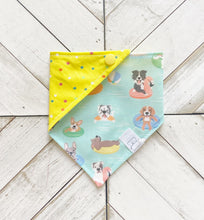 Load image into Gallery viewer, Pool Pups Pet Bandana