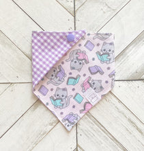 Load image into Gallery viewer, Kitty Book Club Pet Bandana