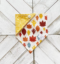 Load image into Gallery viewer, Fall Foliage Pet Bandana
