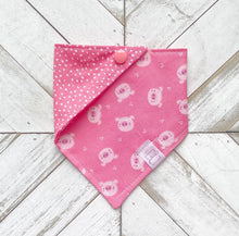 Load image into Gallery viewer, Pink Piggy Pet Bandana