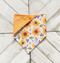 Load image into Gallery viewer, Sunflower Power Pet Bandana