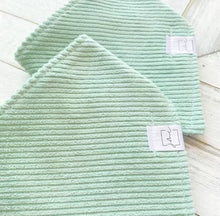 Load image into Gallery viewer, Sage Corduroy Pet Bandana