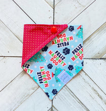 Load image into Gallery viewer, Feliz Naughty Dog Pet Bandana