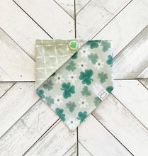 Load image into Gallery viewer, Lucky Clover Pet Bandana