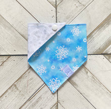 Load image into Gallery viewer, Snow Flurries Pet Bandana