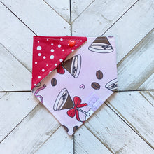 Load image into Gallery viewer, Espresso My Love Pet Bandana