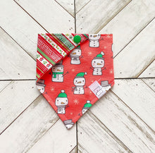 Load image into Gallery viewer, Frosty The Snowman Pet Bandana