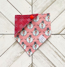 Load image into Gallery viewer, Snowy Donuts Pet Bandana