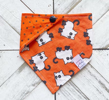 Load image into Gallery viewer, Purrfect Ghosts Pet Bandana