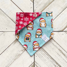 Load image into Gallery viewer, Festive Hamsters Pet Bandana