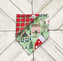 Load image into Gallery viewer, Christmas Village Pet Bandana