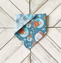 Load image into Gallery viewer, Snow Globe Pet Bandana