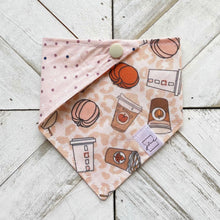 Load image into Gallery viewer, Coffee Bean Pet Bandana