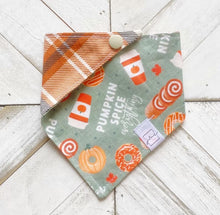 Load image into Gallery viewer, Pumpkin Spice Everything Pet Bandana