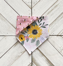 Load image into Gallery viewer, Sunflower Blooms Pet Bandana