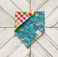 Load image into Gallery viewer, Merry Dino-Mas Pet Bandana