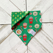Load image into Gallery viewer, Peppermint Mocha Pet Bandana