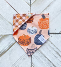 Load image into Gallery viewer, Tribal Pumpkin Pet Bandana