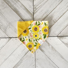 Load image into Gallery viewer, Sunny Flowers Pet Bandana
