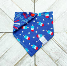 Load image into Gallery viewer, Bomb Pop Pet Bandana