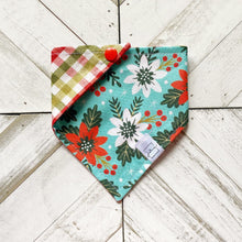 Load image into Gallery viewer, Xmas Floral Pet Bandana
