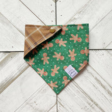 Load image into Gallery viewer, Jolly Gingerbread Pet Bandana