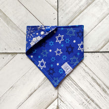 Load image into Gallery viewer, Hanukkah Pet Bandana