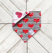 Load image into Gallery viewer, Be My Valentine Pet Bandana