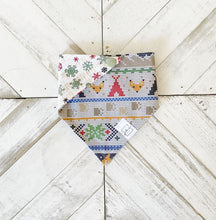 Load image into Gallery viewer, Winter Sweater Pet Bandana