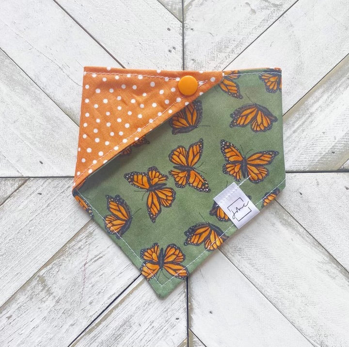 Butterfly Garden Pet Bandana