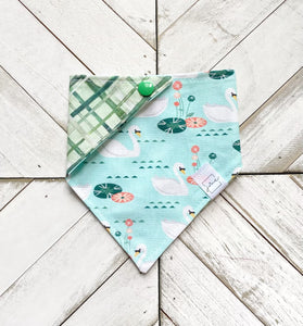 Swan Pond Pet Bandana