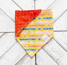 Load image into Gallery viewer, Summertime Pet Bandana
