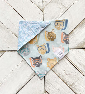 Snorkel Kitty Pet Bandana