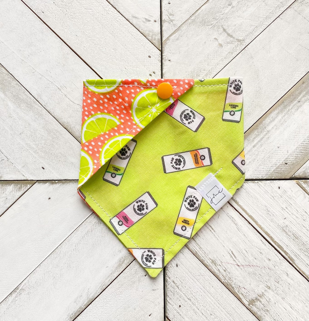 White Paw Pet Bandana