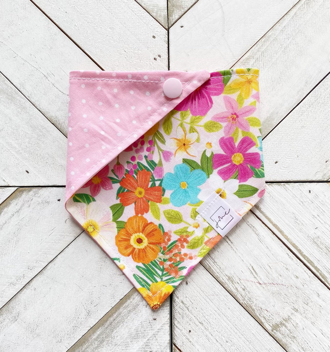 Floral Frenzy Pet Bandana