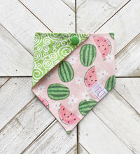 Load image into Gallery viewer, Wild For Watermelon Pet Bandana
