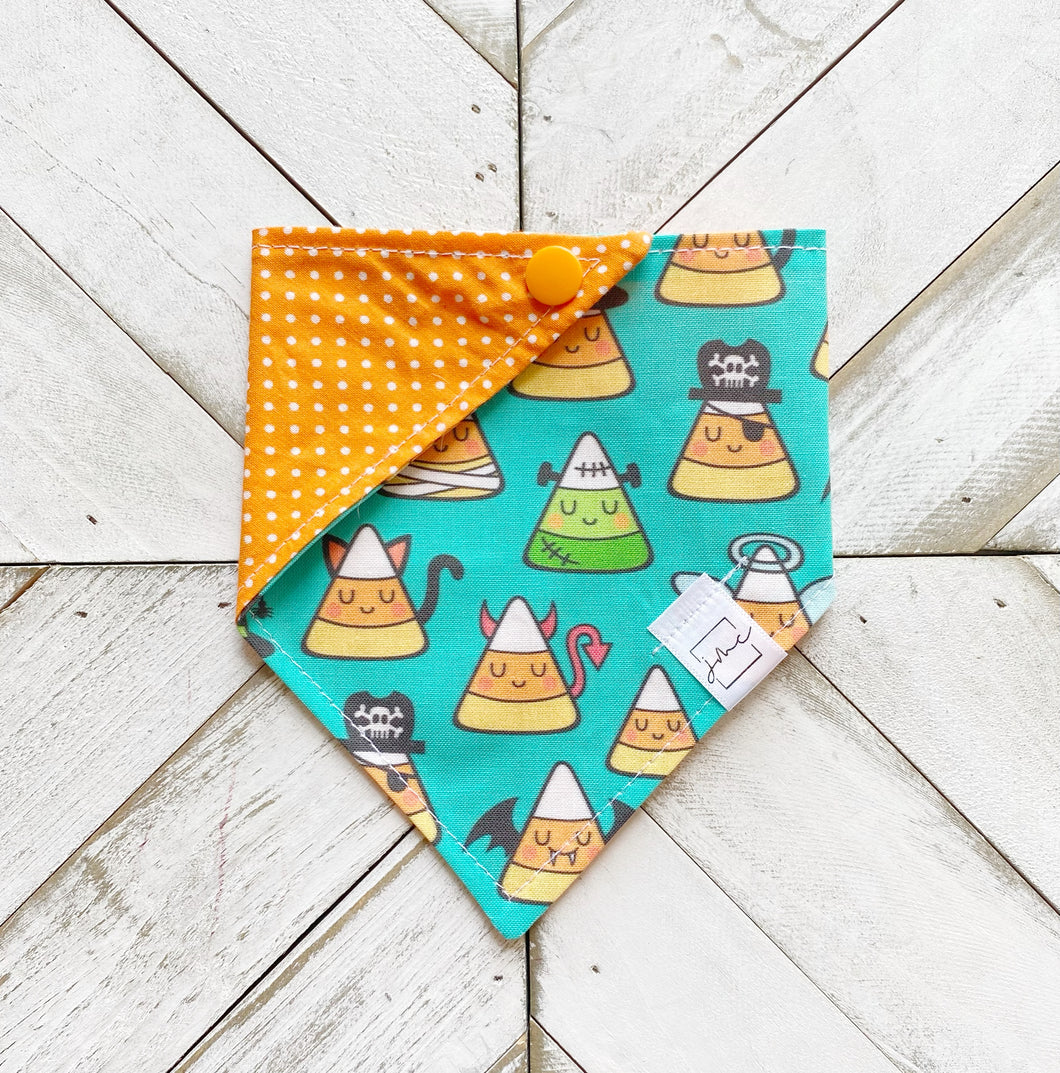 Candy Corn Crazy Pet Bandana