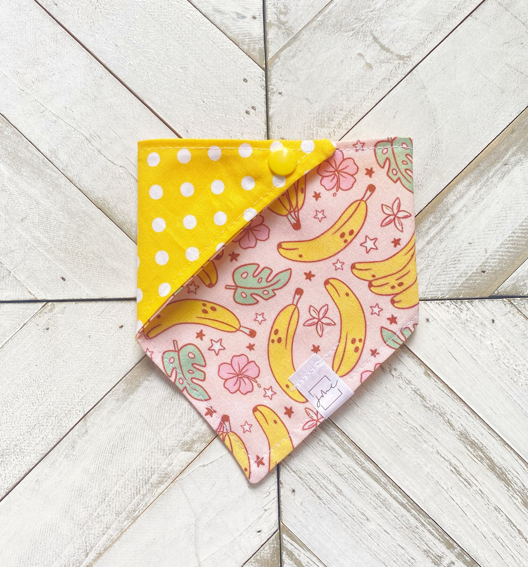 Banana Frenzy Pet Bandana