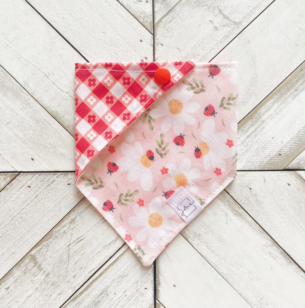 Ladybug Land Pet Bandana