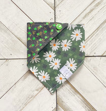 Load image into Gallery viewer, Lucky Floral Pet Bandana
