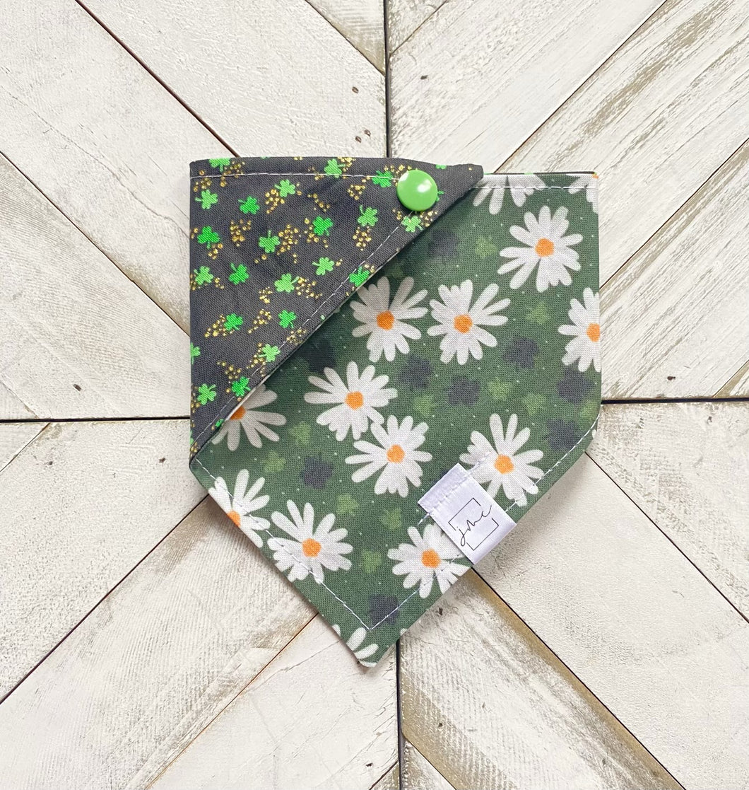 Lucky Floral Pet Bandana
