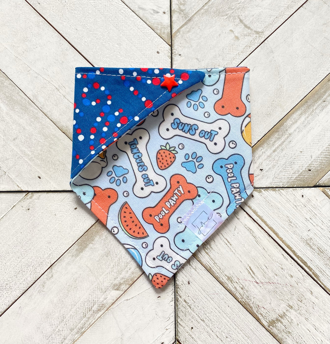 USA Pawty Pet Bandana