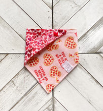 Load image into Gallery viewer, Pizza My Heart Pet Bandana
