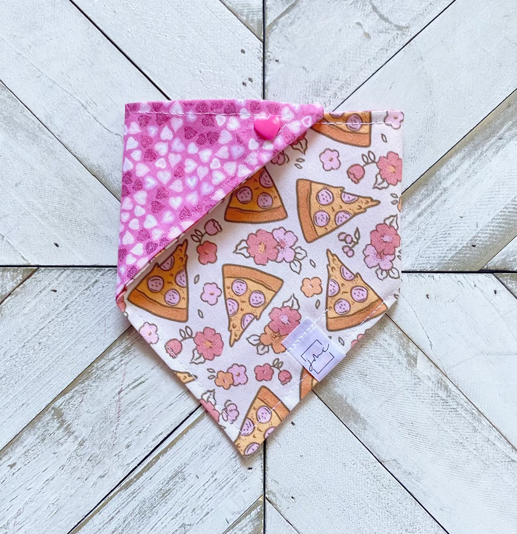 Pizza Date Pet Bandana