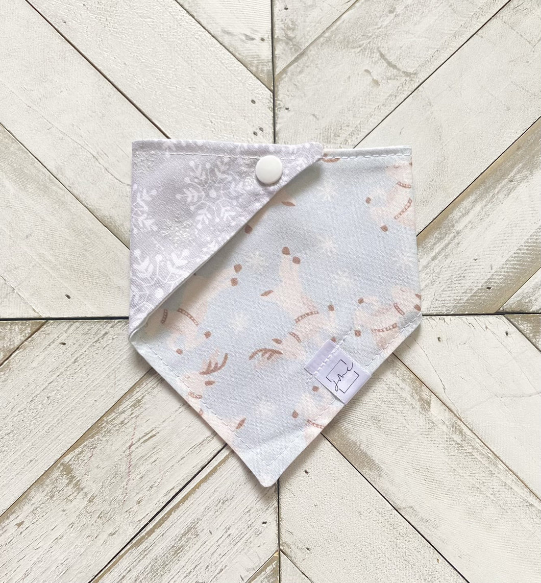 Prancing Reindeer Pet Bandana