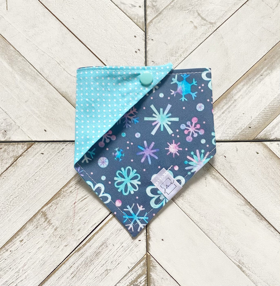 Winter Snowfall Pet Bandana