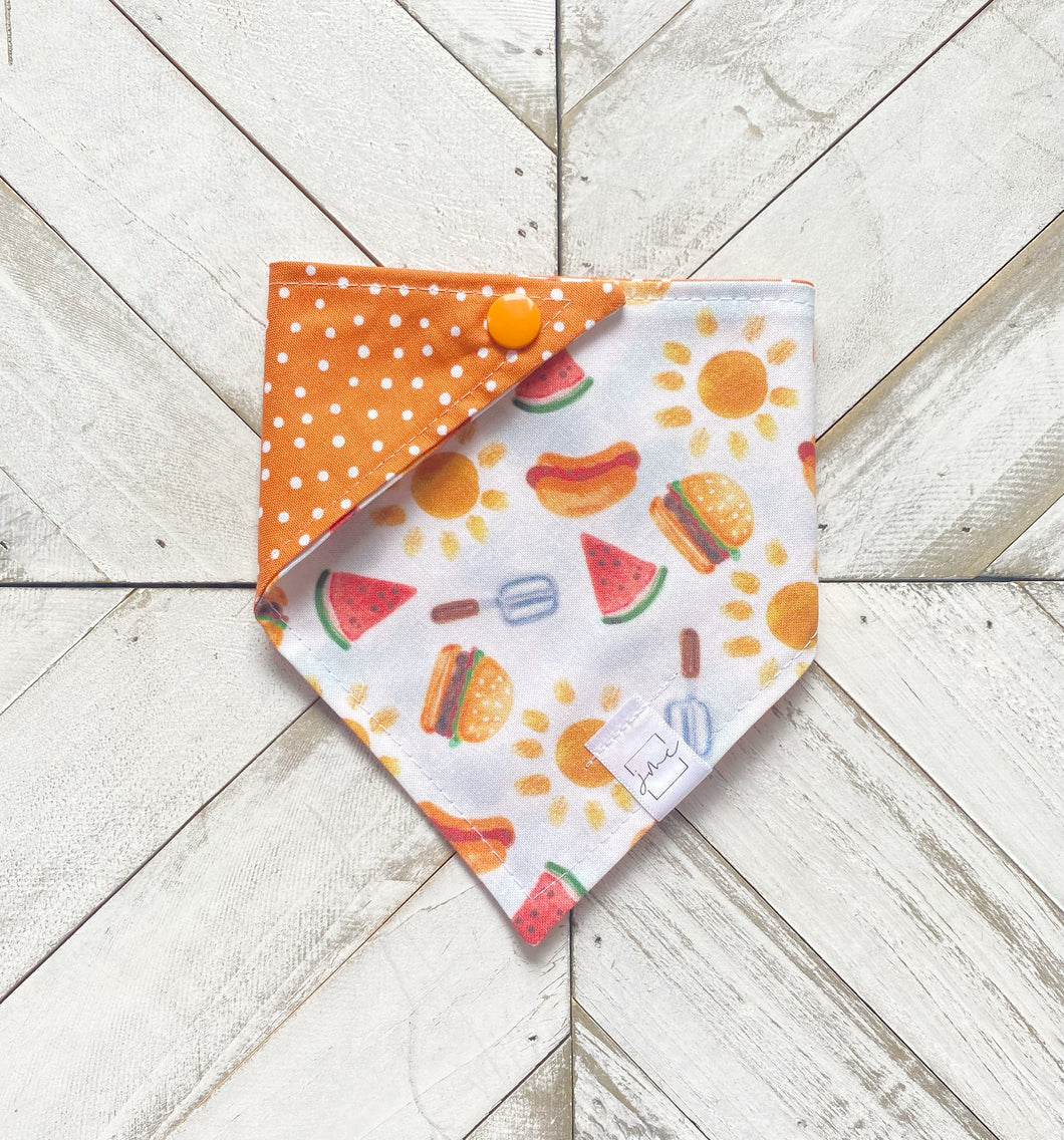 Backyard BBQ Pet Bandana