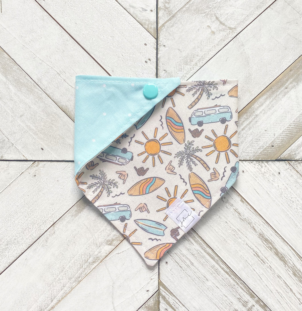 Surfs Up Pet Bandana
